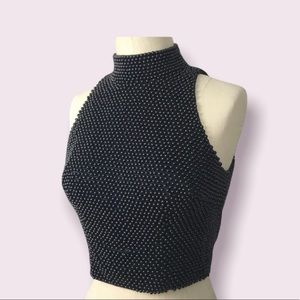 Vintage Saks Fifth Avenue Beaded Top